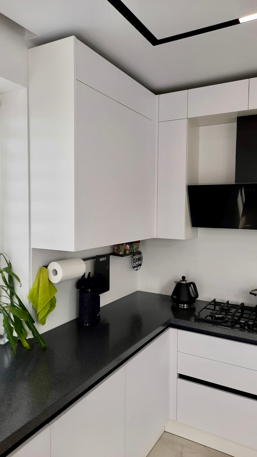 Особенности интерьера черно-белой кухни в современном стиле (20+ реальных фото)