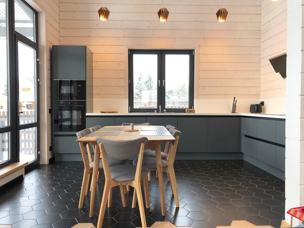 Современный дизайн красно-белой кухни — 12 фото-идей